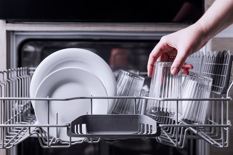 Spotless Glasses Dishes From Soft Water